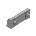 GOTEIRA COM VALVULA SERIES ABRIR 9063 PRETO